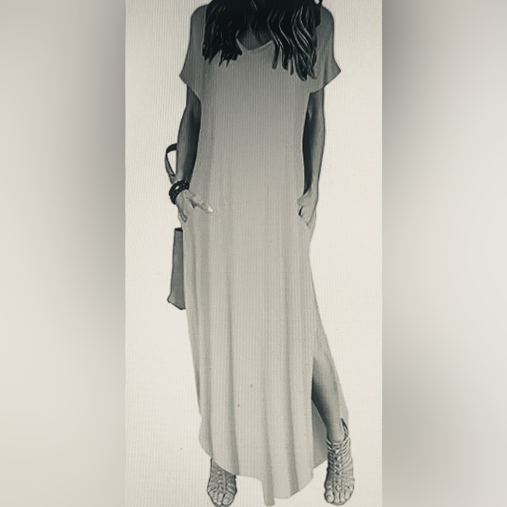 Yellow Maxi Huskary Dress